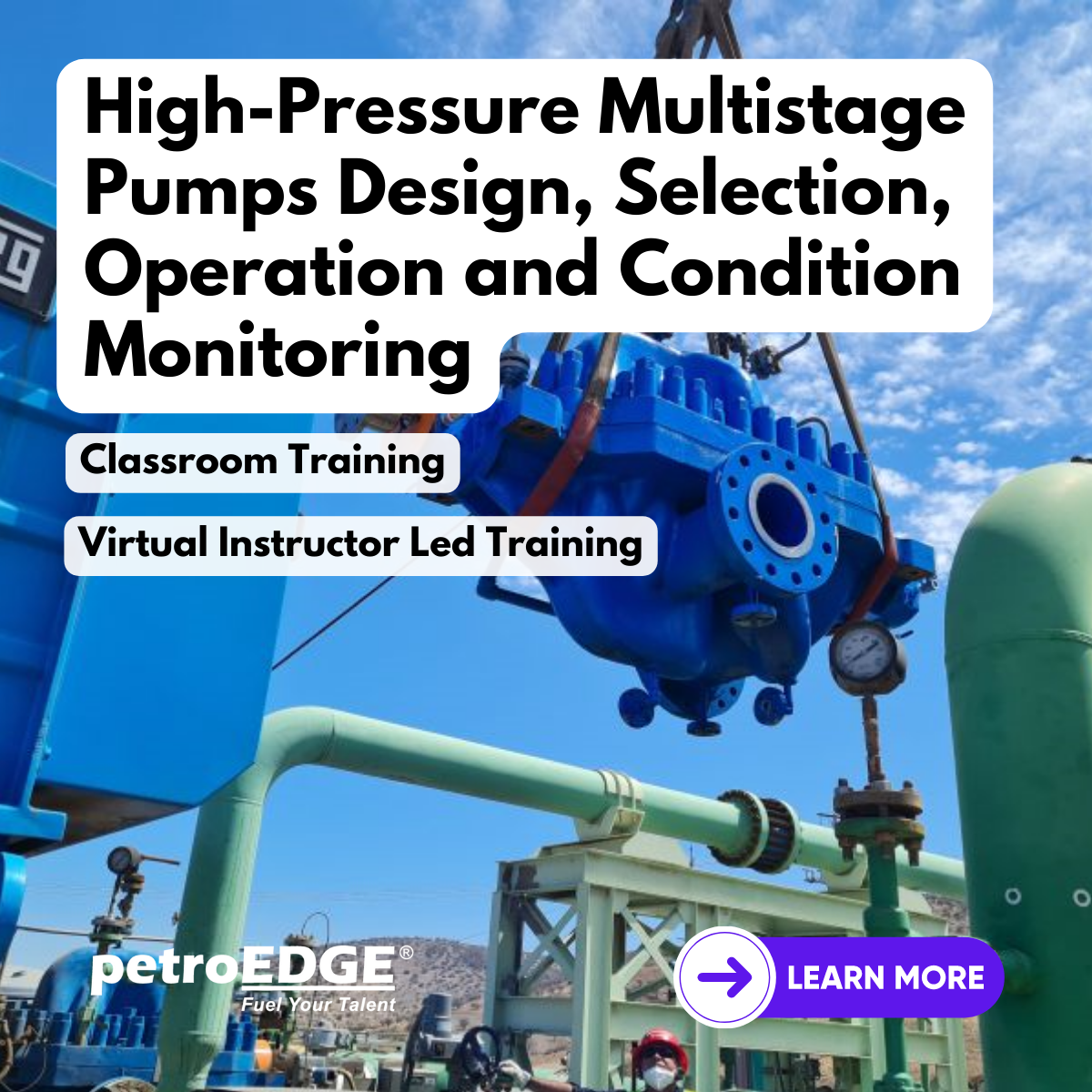 HighPressure Multistage Pumps Design, Selection, Operation and