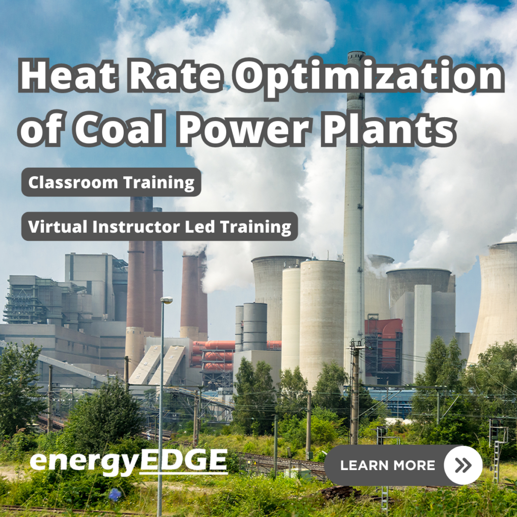 Heat Rate Optimization of Coal Power Plants EnergyEdge Energy