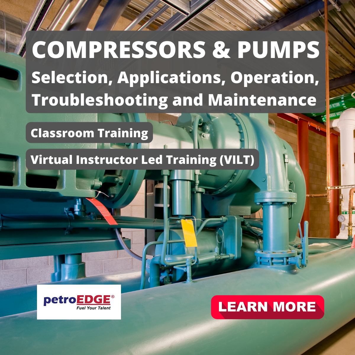 Compressors & Pumps: Selection, Sizing, Applications, Operation ...