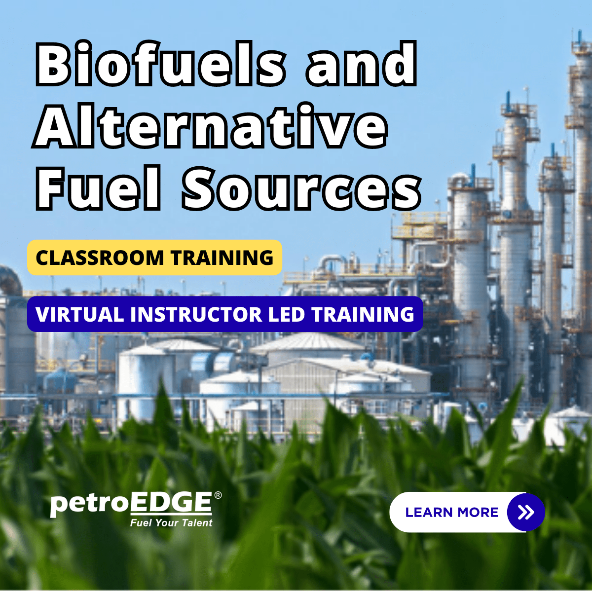 Biofuels and Alternative Fuel Sources Classroom Training EnergyEdge